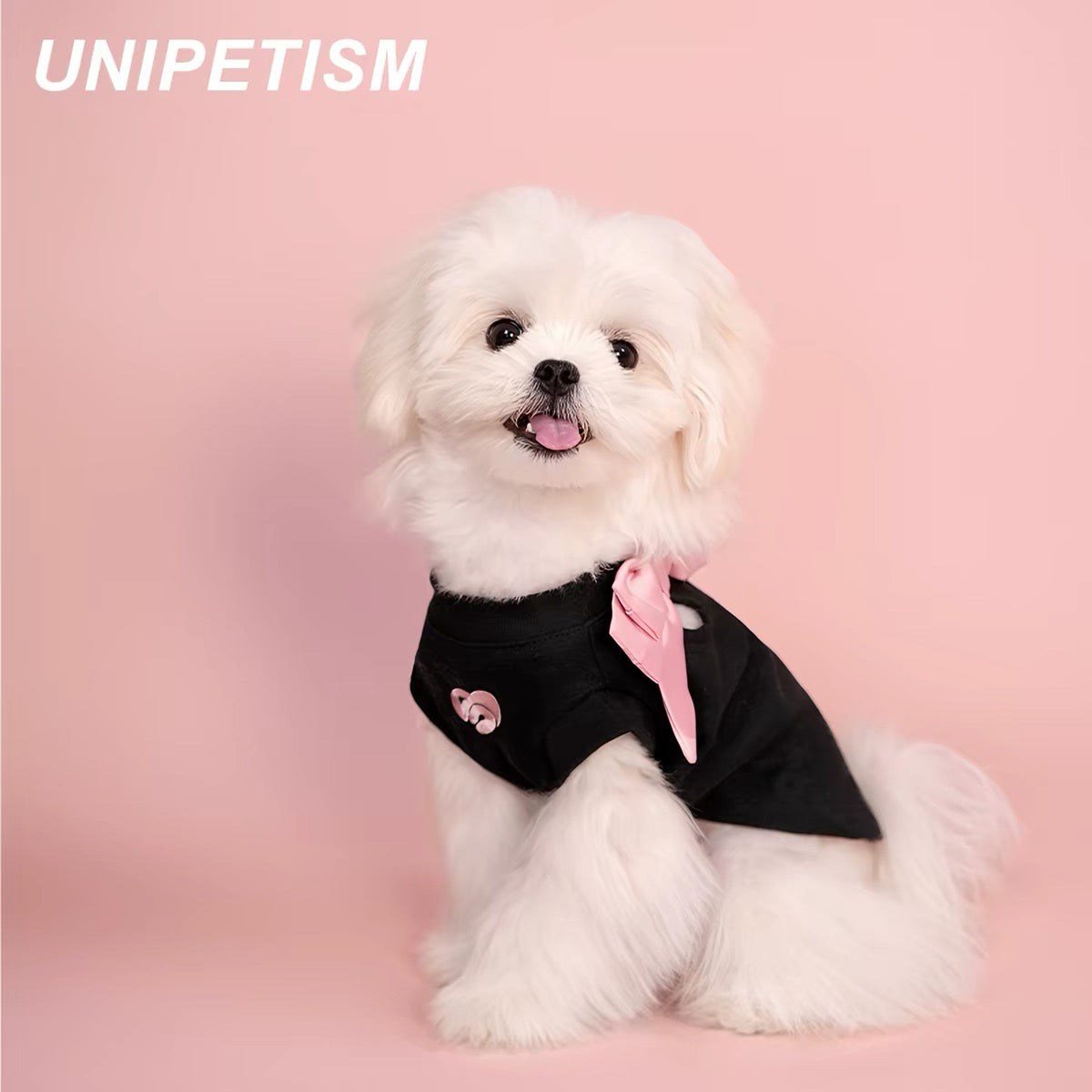 Unipetism Pure Cotton Care Macaron Bow Vest