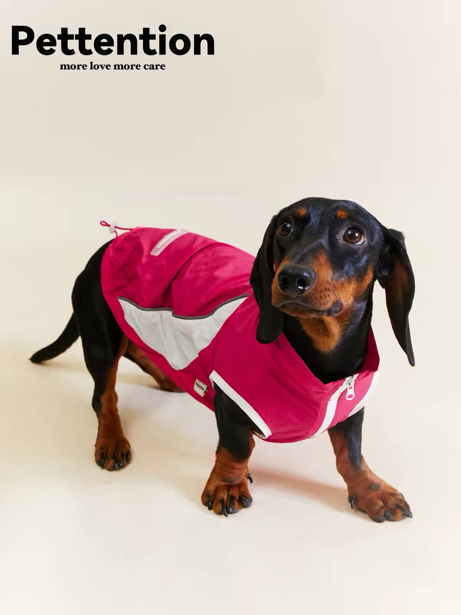 Pettention Pink Outdoor UV Protection Dog Jacket