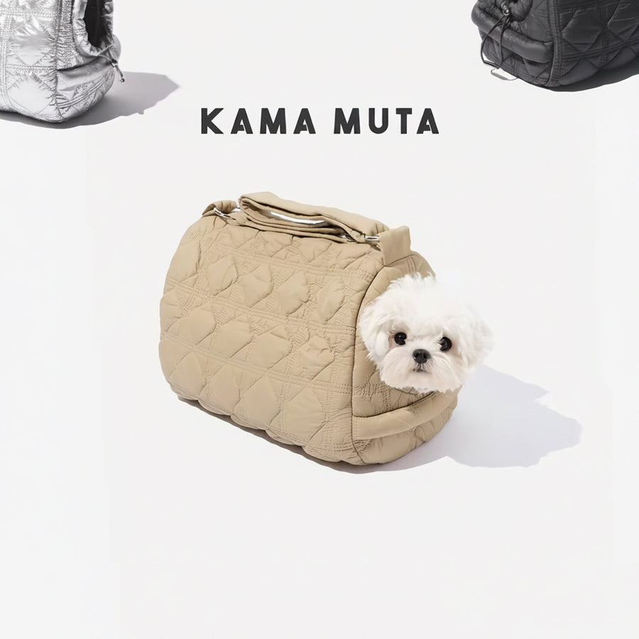 KAMAMUTA Pet Outing Pinecone Bag – Small Dog & Cat Outdoor Portable Crossbody Carrier